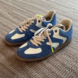 Verbenas Blue White Suede Women’s Sneakers EU 40 US 9